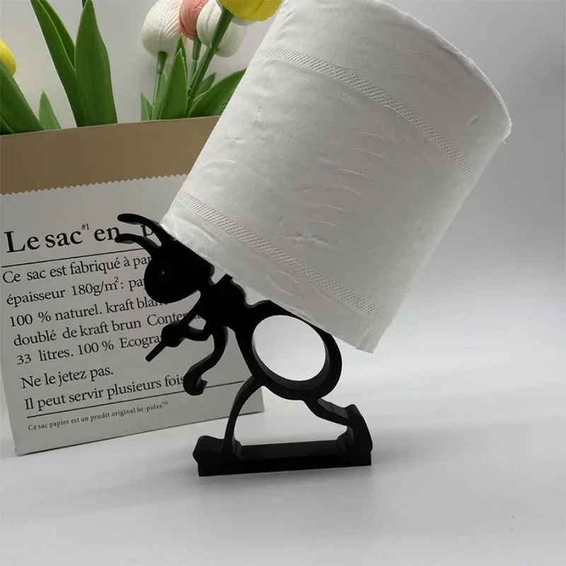 3D Printing Ant Shaped Tissue Holder New Creative Cute And Simple Animal Tissue Hanger Practical Paper Holder Home Decoration - Image 3