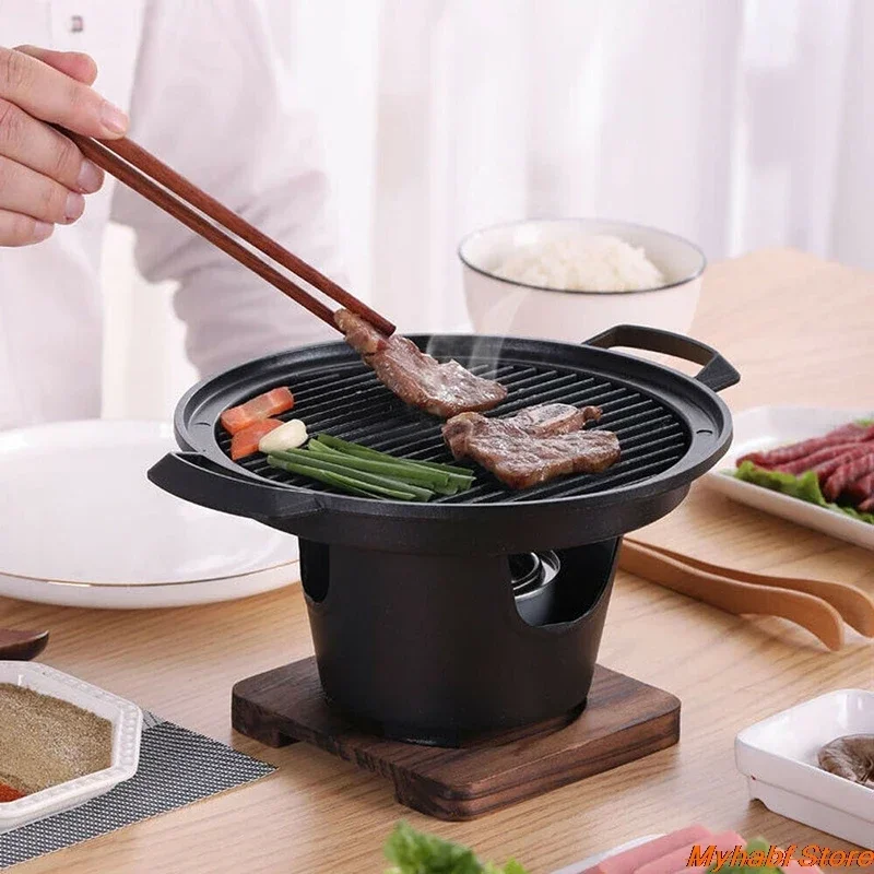 Mini churrasqueira japonesa, fogão para uma pessoa, casa, sem fumaça, churrasqueira ao ar livre, forno, assar, ferramentas de carne - Image 2