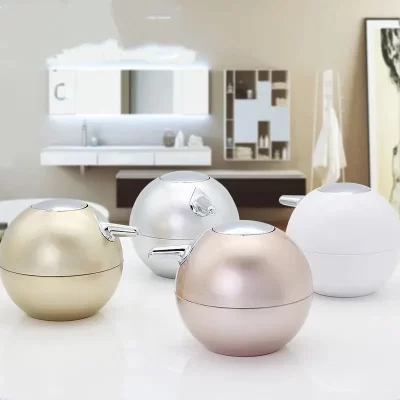 Dispensador de sabão esférico para as mãos, garrafa de loção, desinfetante, emulsão separada, para cozinha, banheiro, 380ml, tipo de pressão