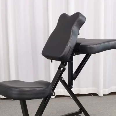 Cadeira de tatuagem de massagem conveniente portátil multi função ajuste volta cadeira de massagem acupuntura cadeira de saúde móveis de salão de beleza