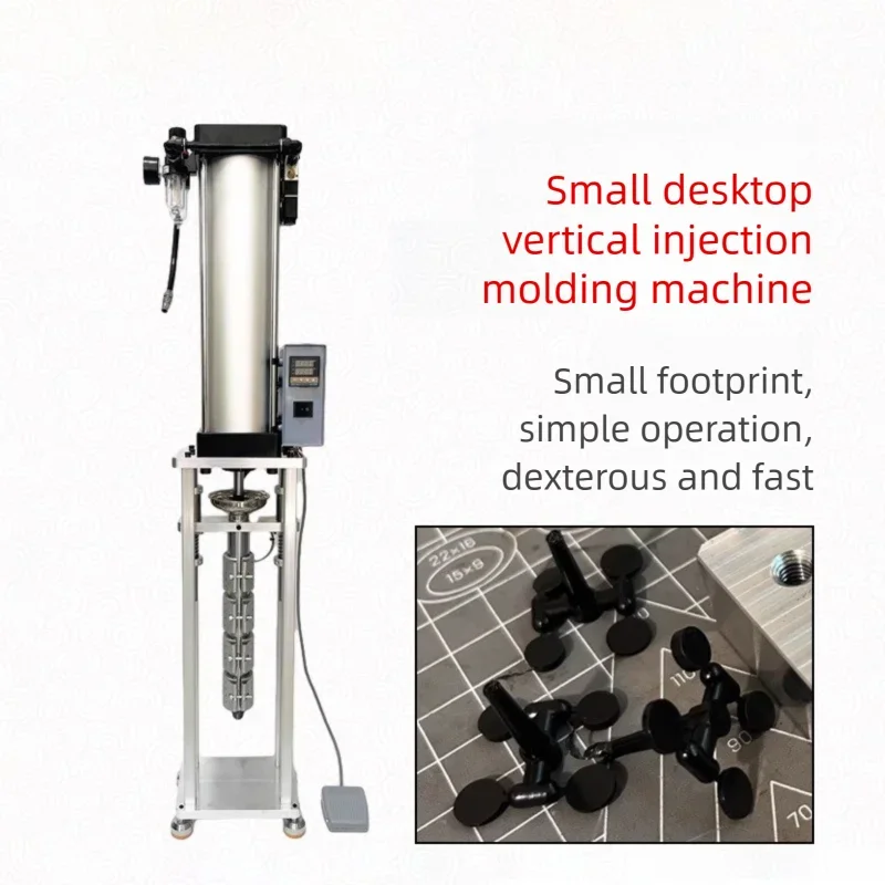 ZTEN Laboratory-Use Injection Molding Machine Micro Vertical Desktop Polymer Plastic ABS Heating Injection Forming Equipment - Image 3