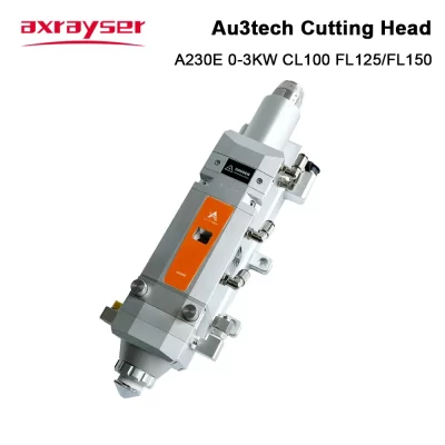 Au3tech A230e 3kw Cabeça de corte a laser com foco elétrico automática para máquina de corte de metal CNC