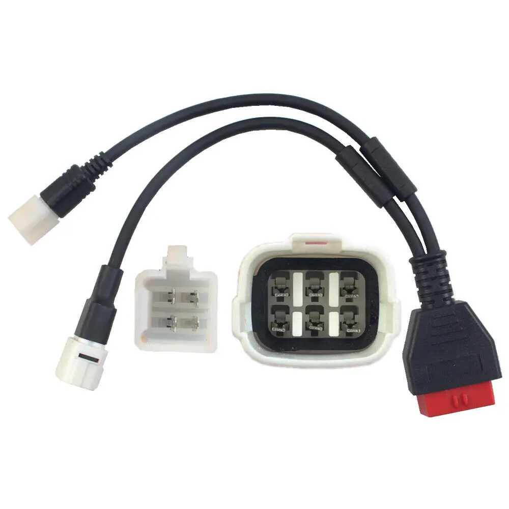 MST 601 PRO 6IN1 Scanner de motocicleta Leitor de código OBD2 Ferramenta de diagnóstico automotivo adequada para Suzuki para Honda para Yamaha MST-601 Pro - Image 2