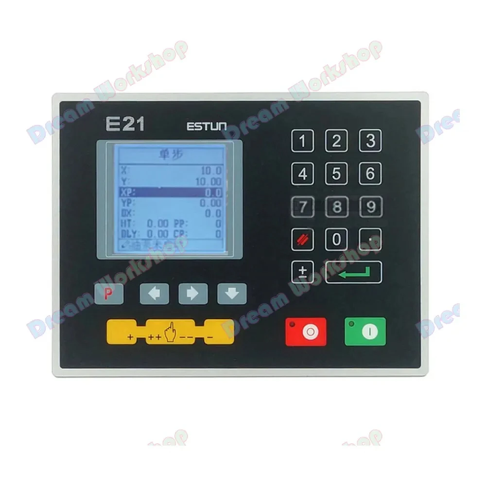 Novo controlador de sistema cnc de dobra e21, 2 eixos estun e21, controlador de máquina de dobra, suporta programação de passo único/multi-passo - Image 6