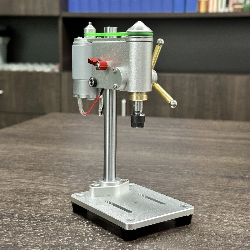 Mini furadeira de bancada pequena de alta precisão, máquina de perfuração pequena 220v micro precisão máquina de perfuração de reparo de relógio
