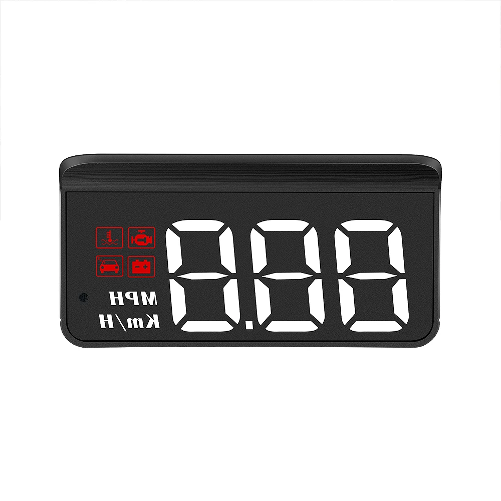 OBD2 M3 Auto Electronic HUD Head Up Display Projection Trip Fuel Mileage Computer with Overspeed Warning System Speed Projector - Image 6