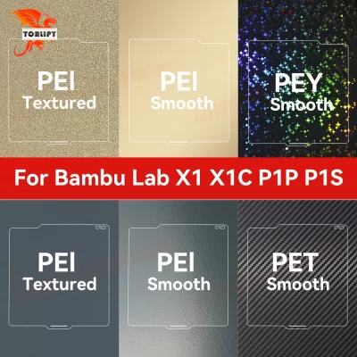 Bambulab placa de construção mola chapa de aço pei 257x257 placa de construção p1s placa de bambu laboratório suave bambulabs x1 carbono p1p a1