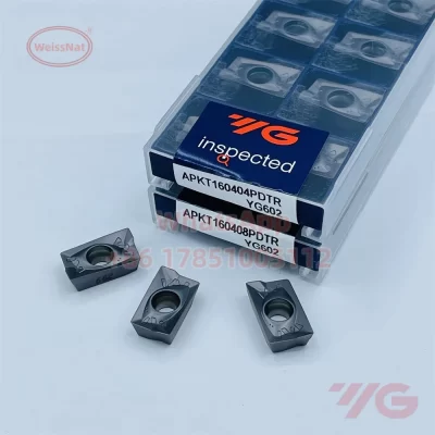 YG-1 APKT 100305 PDTR APKT 100308 PDTR APKT 160404 PDTR APKT 160408 PDTR APKT 160416 Inserções APKT da inserção do carboneto de PDTR YG602 YG622