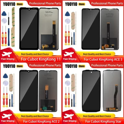 Touch For Cubot KingKong Star KingKong ACE 3 KingKong ACE 2 KingKong 11 LCD Screen Digitizer Display Assembly Replacement