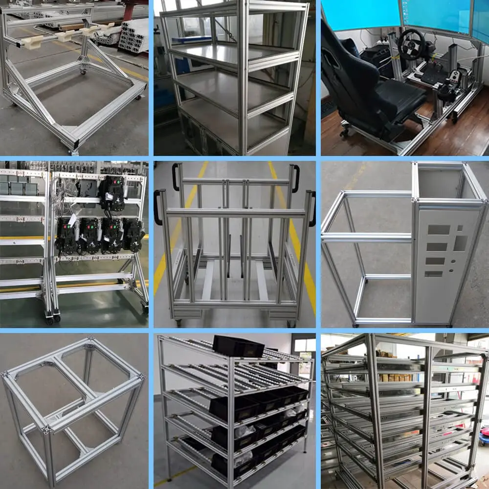 2020 2040 2060 2080 20100 3030 3030N1 3060 4040 Aluminum Profile T-slot EU Standard Linear Rail Extrusion CNC 3D Printer Parts - Image 6