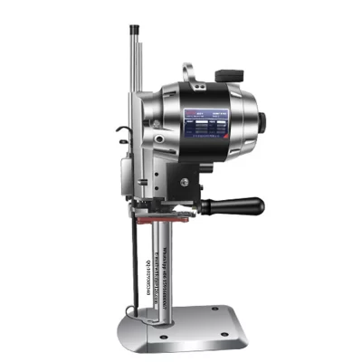Industrial 6/8/10/12 inch Cloth Cutting Machine 1100W/1200W 220V Straight Knife Electric Fabric Cutter 3400rm