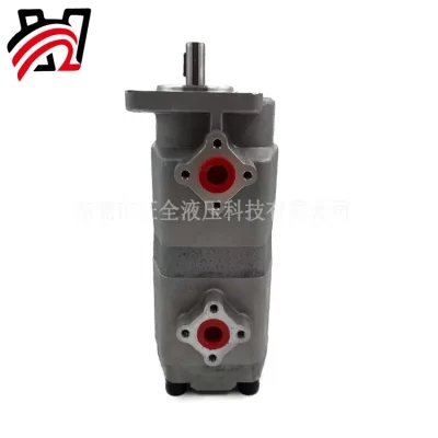 Hydraulic pump manufacturer gear oil pump double pump HGP-22A displacement 2-12ml/r zhengquan hydraulic