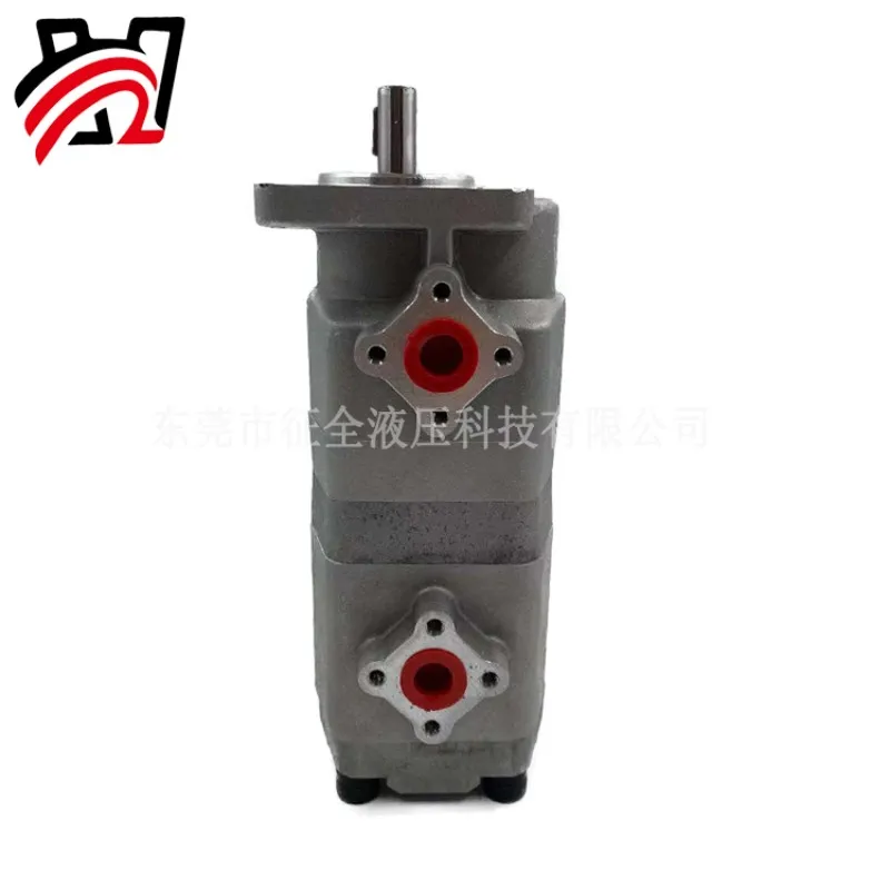 Hydraulic pump manufacturer gear oil pump double pump HGP-22A displacement 2-12ml/r zhengquan hydraulic