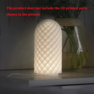Bambu Lab DIY Kit de Impressão 3D com Pistola de Brinquedo Sem Fio de Bambu Lâmpada LED Bluetooth Mouse e Relógio - Kit de Ciências Educacionais para Casa