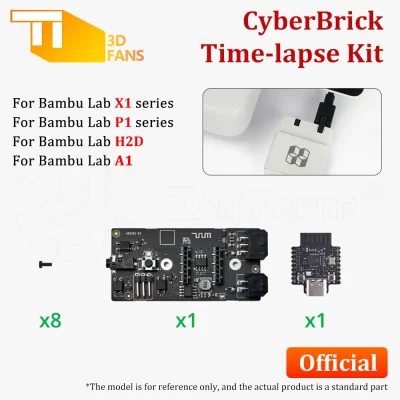 Para Bambu Lab CyberBrick Time-lapse Kit X1/P1/A1/H2D acessórios para impressora 3D