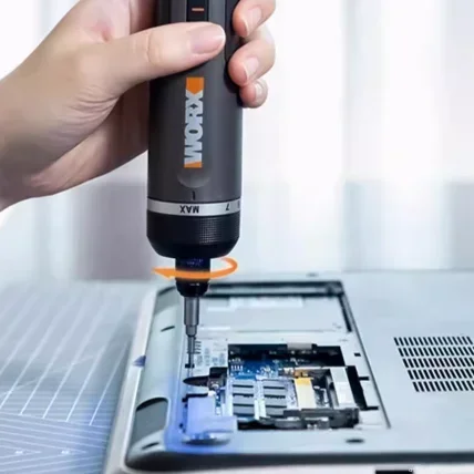 Worx 4v chaves de fenda elétricas conjunto wx242 portátil inteligente sem fio chave de fenda mini furadeira elétrica reparação em casa ferramenta elétrica - Image 2