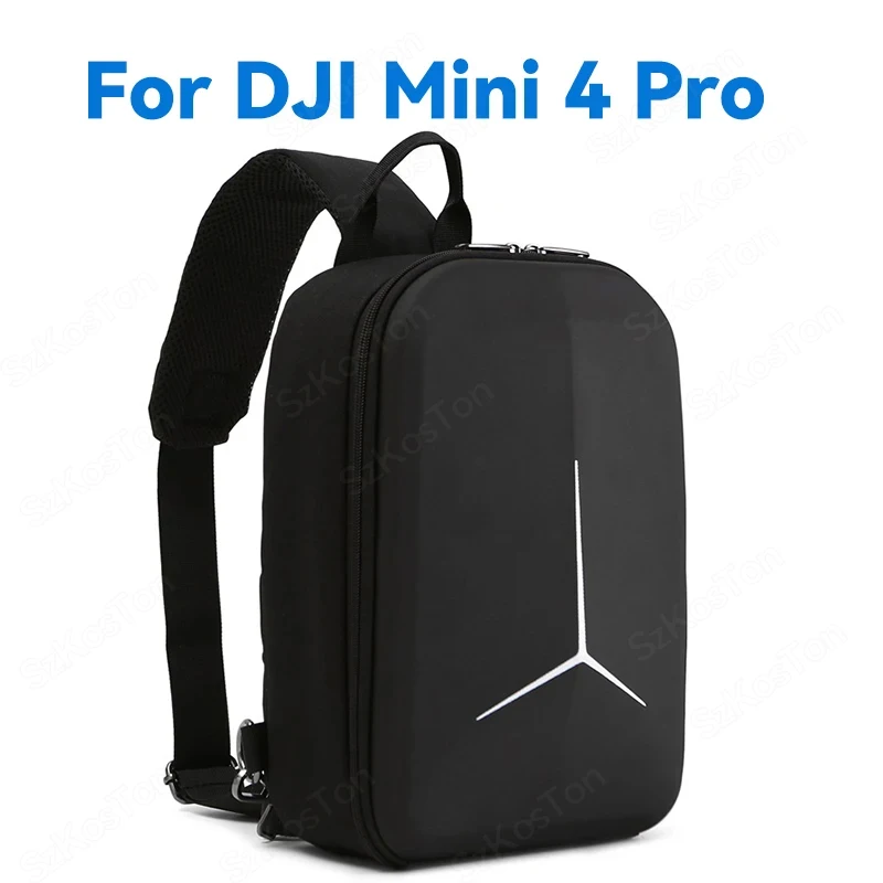 Para dji mini 4 pro saco de armazenamento mochila mensageiro saco peito portátil caixa moda para mini 4 pro bolsa ombro acessórios