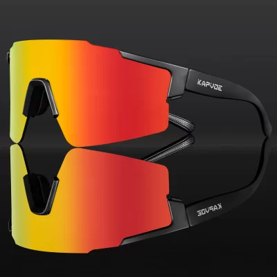 KAPVOE Cycling Goggles Men Mountain Climbing Cycling Outdoor Sports Sunglasses Women Bicycle UV400 Road Driving Bike Glasses