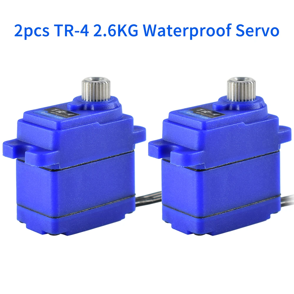 PowerHD TR-4 Mini 7.4V 2.6KG Waterproof Metal Gear Servo for Traxxas TRX4 Replaces 2065 - Image 3
