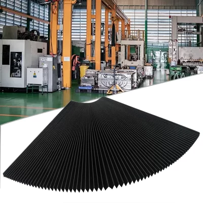 CNC Milling Machine Flexible Guard Dust Cloth Three-proof Cloth Protective Flat Accordion Bellows Cover Tool
