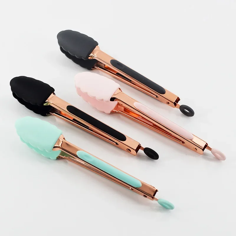 Clipes de silicone para churrasco e bife, Food Clips, churrasco cozinhar, assar, salada, acessórios de cozinha, 9 em - Image 3