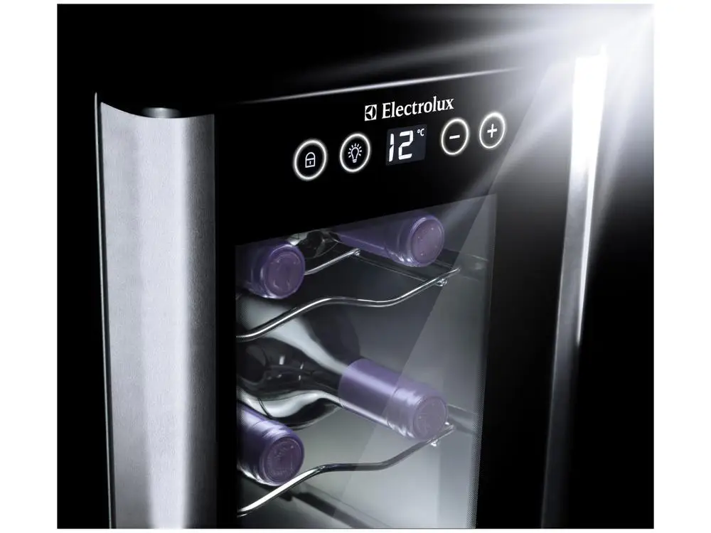 Cellar Electrolux 12 Bottles with LED 1 Doors-Bivolt - Image 5