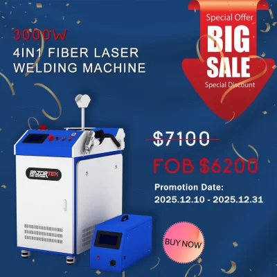 1500w 2000w Razortek 4 em 1 fácil de operar máquina de solda a laser portátil máquina de solda a laser soldador a laser preço mais limpo