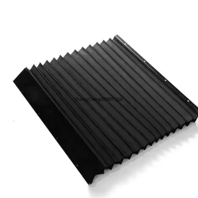 1pc Protective Flat Accordion Bellows Dust Cover 200mm CNC Milling Engraver Machine Accessories