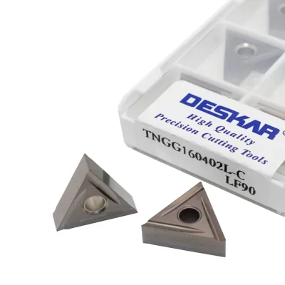 DESKAR TNGG160402R TNGG160402L TNGG160404R TNGG160404L TNMG160404-MT TNMG160408-MT LF90 Inserção de carboneto, TNGG insere