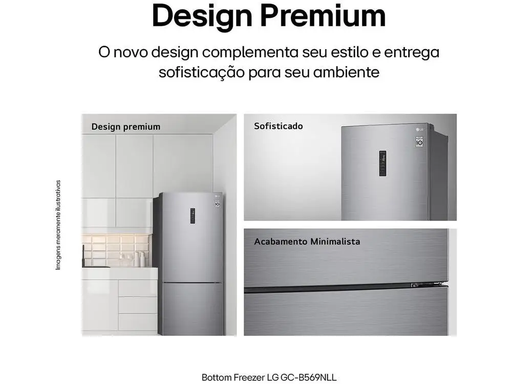 LG Frost Free Smart Inverse Refrigerator/Cooler-110V - Image 5