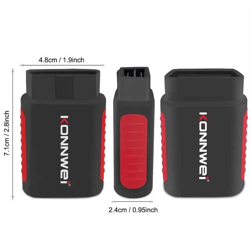 KONNWEI-Mini Scanner Auto Sistema Completo, KDIAG 2023, Reset SAS, Serviço EPB, Programador ECU, OBD, OBD2, Ferramenta de Diagnóstico Automóvel, PK Thinkdiag - Image 6