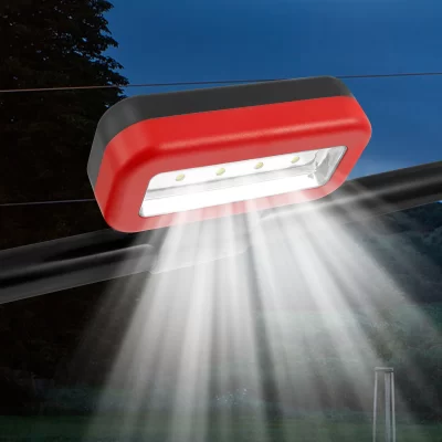 Brilho ajustável grill luz leds grill lâmpada com base magnética tira ajustável luz de churrasco durável lâmpada de churrasco