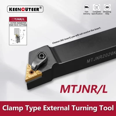 MTJNR1616 MTJNR2020 MTJNR2525 MTJNR3232 Barra de torno Ferramenta de corte CNC MTJNR/L Suporte de ferramenta de torneamento externo