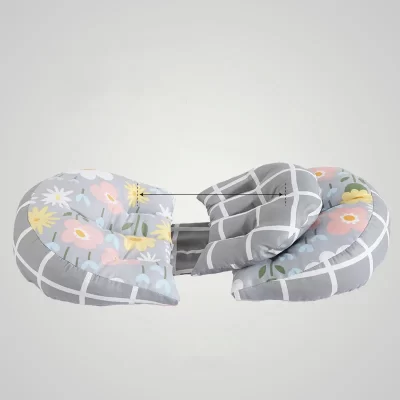 Travesseiro multifuncional em forma de u para gravidez, travesseiro lateral para dormir na cintura e barriga, artefato de sono atrasado durante a grávida