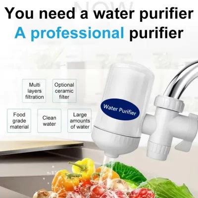 Substituição De Torneira De Cozinha De Longa Duração, Filtro de água da torneira, Purificador de água lavável