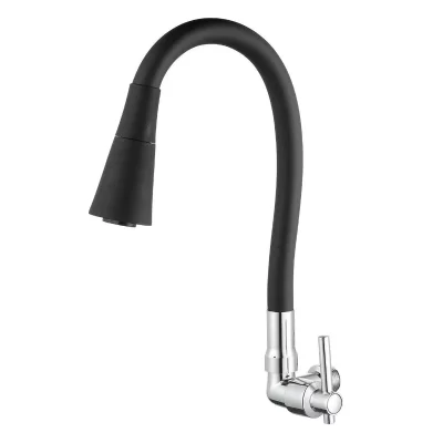 Preto universal tubo liga de zinco ângulo único torneira colorida 1/2 Polegada ângulo cozinha universal única torneira fria
