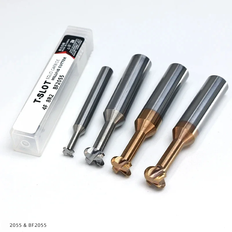 SLUGB Radius Corner T Slot End Mill CNC Carbide Cutter Concave Arc Machining Steel Aluminum Tool 6mm R0.5 R1 R1.5 - Image 6