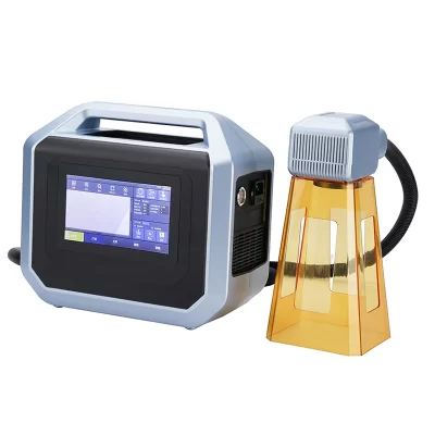Portable Mini Handheld Fiber Laser Marking Machine 20W 30W Laser Marker Handheld Laser Engraver For Metal