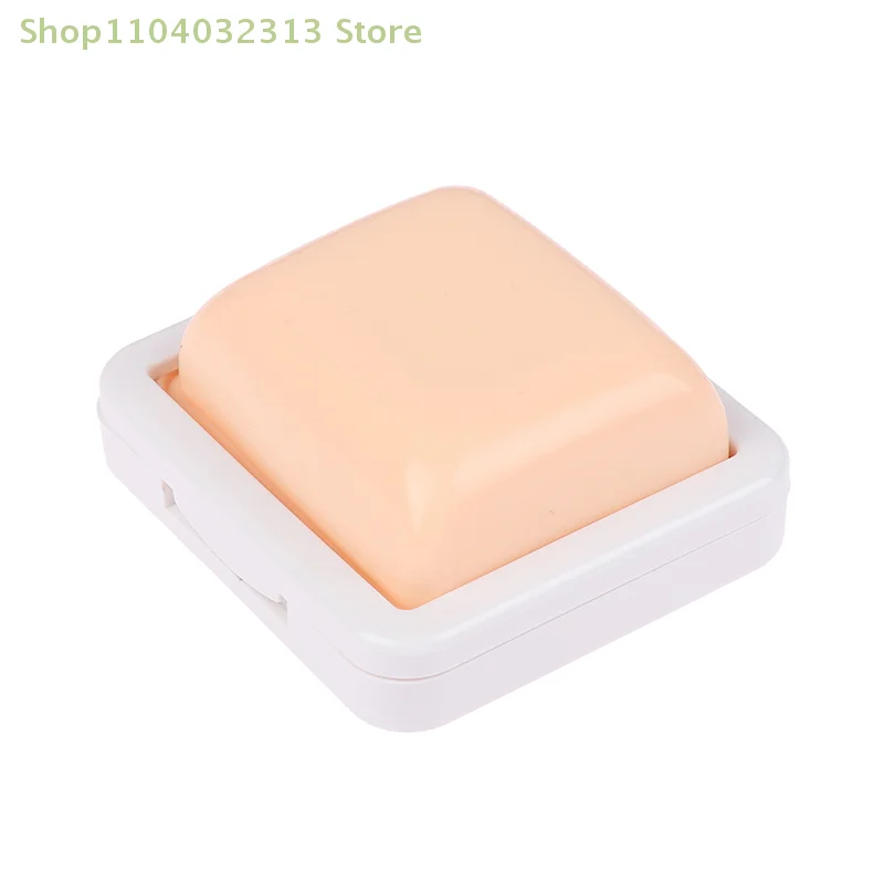 1pc almofada treinamento de injeção prática da pele supplie modelo humano médico simulador de sutura intramuscular seringa de silicone ferramentas enfermeira