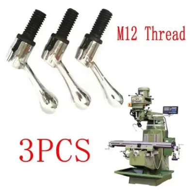 3pcs NEW Part Head Milling Machine Table Lock Bolt Handle M12 Thread CNC Mills Mini Milling Machine Lathe Machine