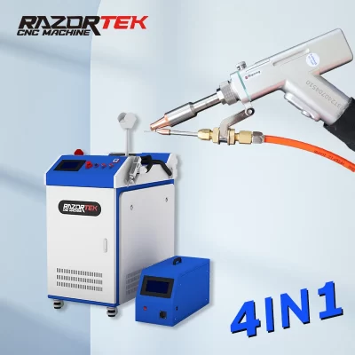 CE Raycus fonte 4 em 1 multifuncional rápido portátil máquina de limpeza de soldagem a laser de fibra 2000w para metais C.S S.S.S