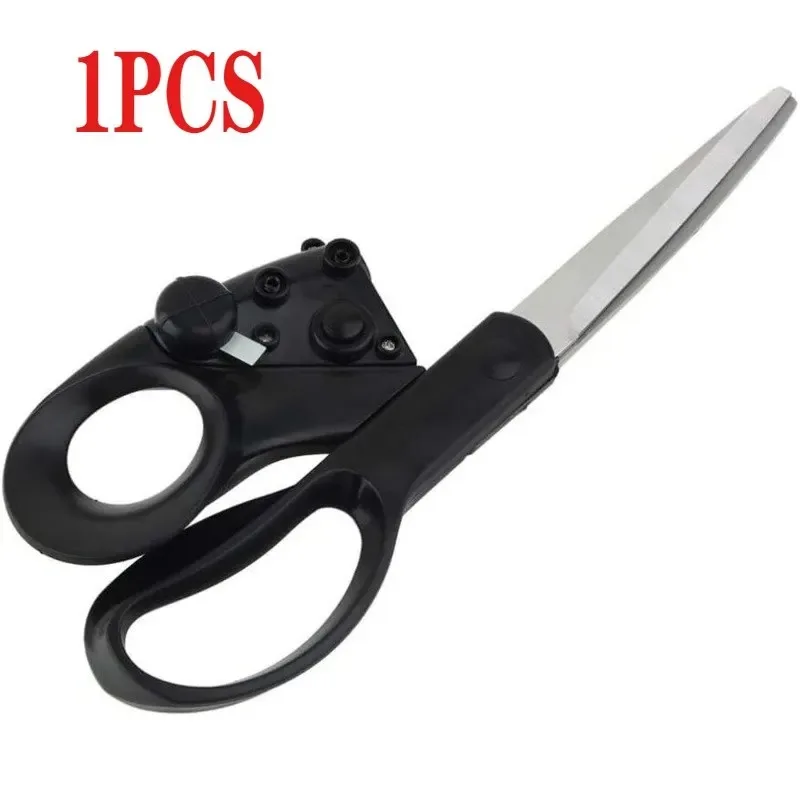1pc profissional tesoura guiada a laser para tecido costura corte de costura em linha reta rápida casa artesanato embrulho tesoura diy suprimentos - Image 2