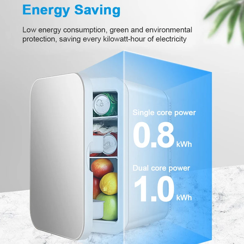 12V/220V Mini Fridge Refrigerator Beauty Cooler Warmer Refrigerators Constant Temperature Skincare Preservation for HOME CAR - Image 5