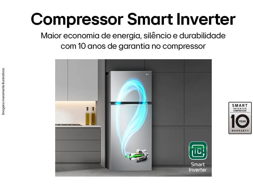LG Frost Free Duplex 395L Refrigerator/Cooler-110V - Image 4