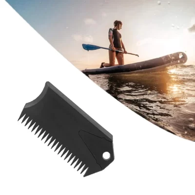 Pente de cera para prancha de surf, com chave de barbatana, removedor de cera para esportes aquáticos, skimboard, acessórios de surf