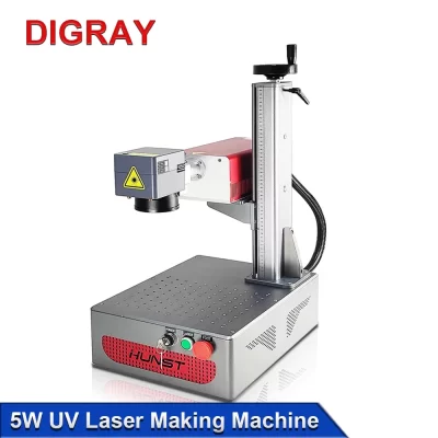 Digray 5w uv máquina de marcação a laser industrial cnc gravador a laser para todos os materiais vidro silicone metal madeira plástico couro