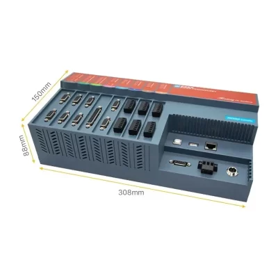 Mais recente controlador de laser de fibra ruida rdc6563fg controle de três eixos de calibração automática para máquina de corte de fibra de 1064nm