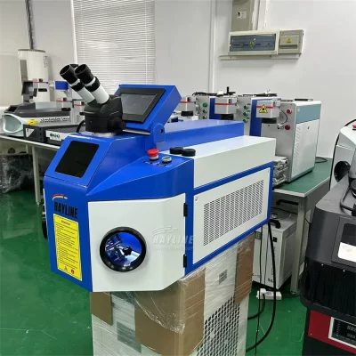 200W Desktop Máquina De Solda A Laser para Jóias Com Microscópio YAG Soldador A Laser para Gold Silver Dental Spot Welder