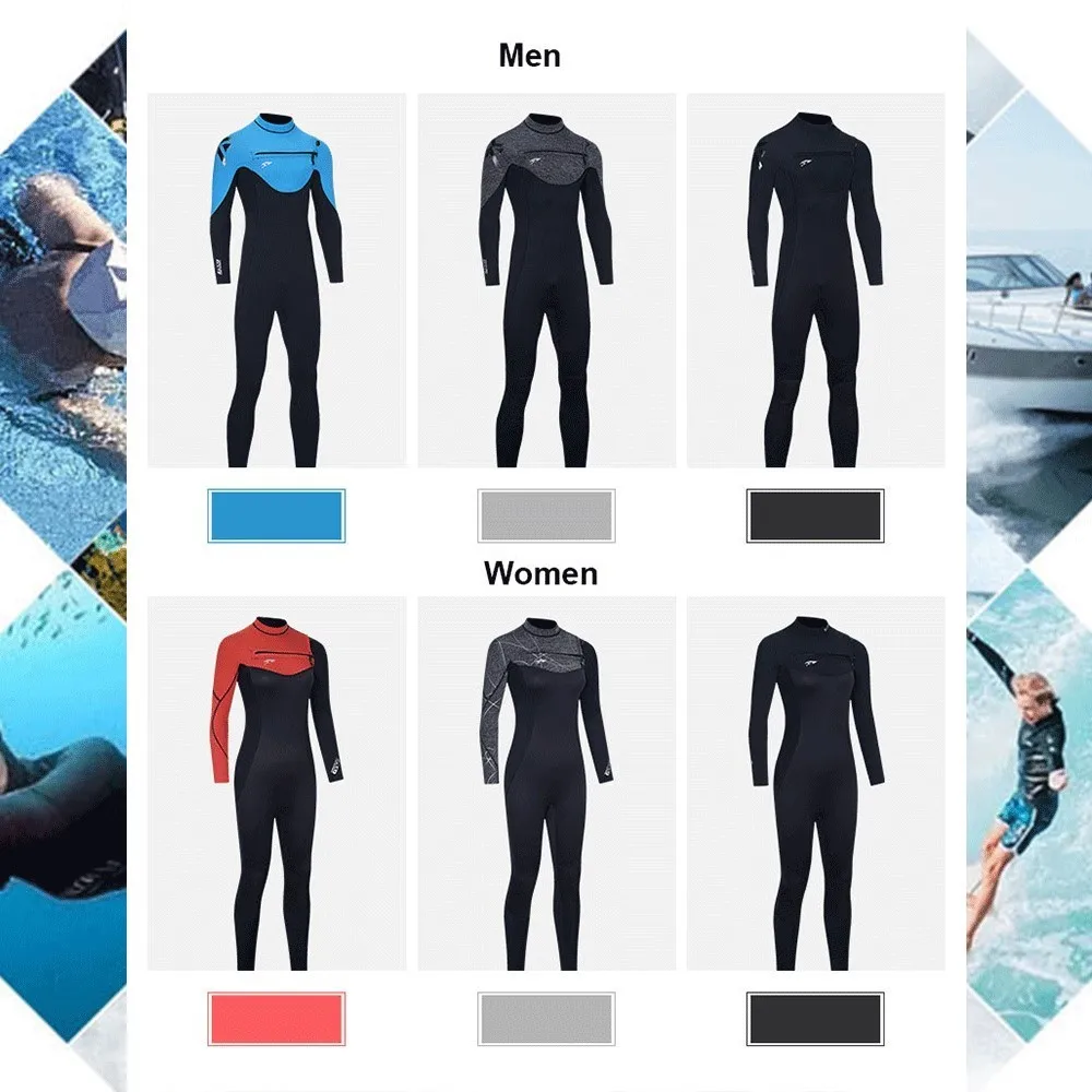 Homens mulheres neoprene wetsuits 3/2mm terno de surf snorkel roupa de banho inverno alta elasticidade rash guards caça submarina mergulho - Image 4