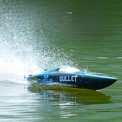 High-speed Speedboat RC Boat Model Toy Gift Electric Remote Control Racing Boat Model Brushless Water-cooled Finished Boat Model